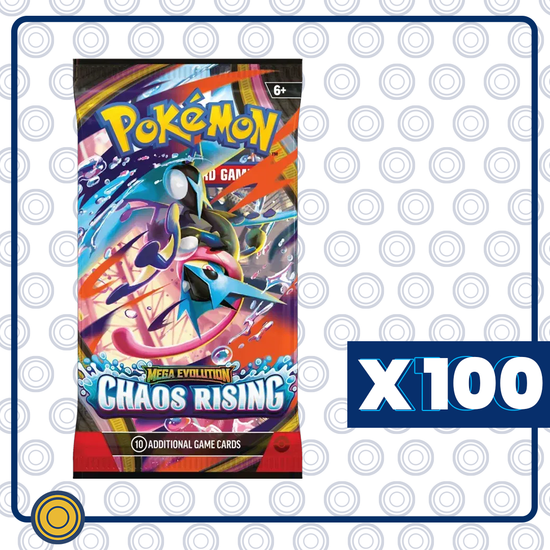 PAQUETE MAYOREO - CHAOS RISING - 100 booster pack