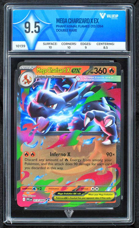Mega Charizard X ex (ValueUp) #10139 (Subasta)