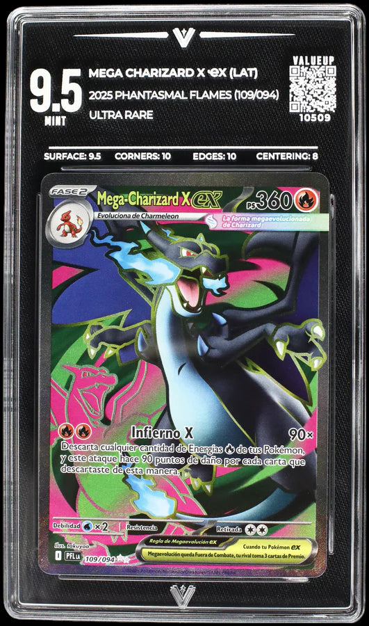 Mega Charizard X ex (ValueUp) #10509 (Subasta)