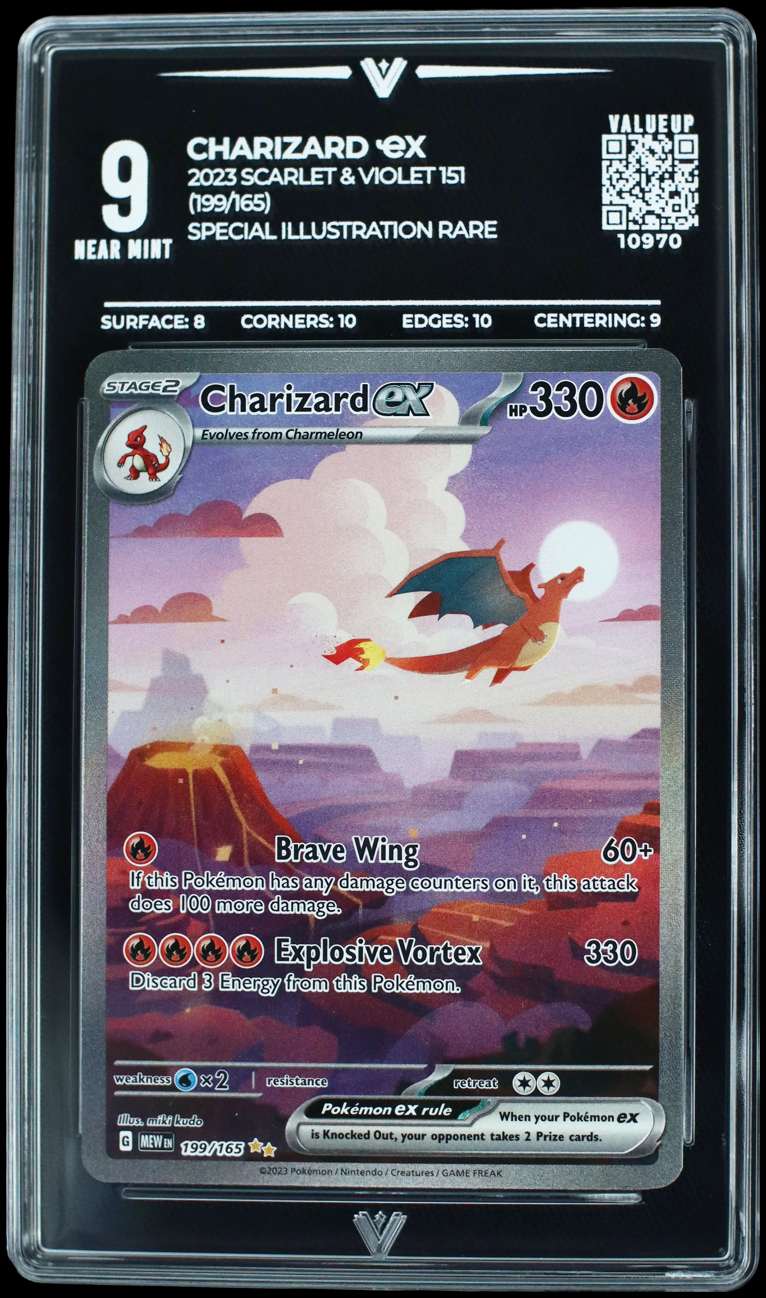 CHARIZARD EX (VALUEUP) #10970 (Subasta)