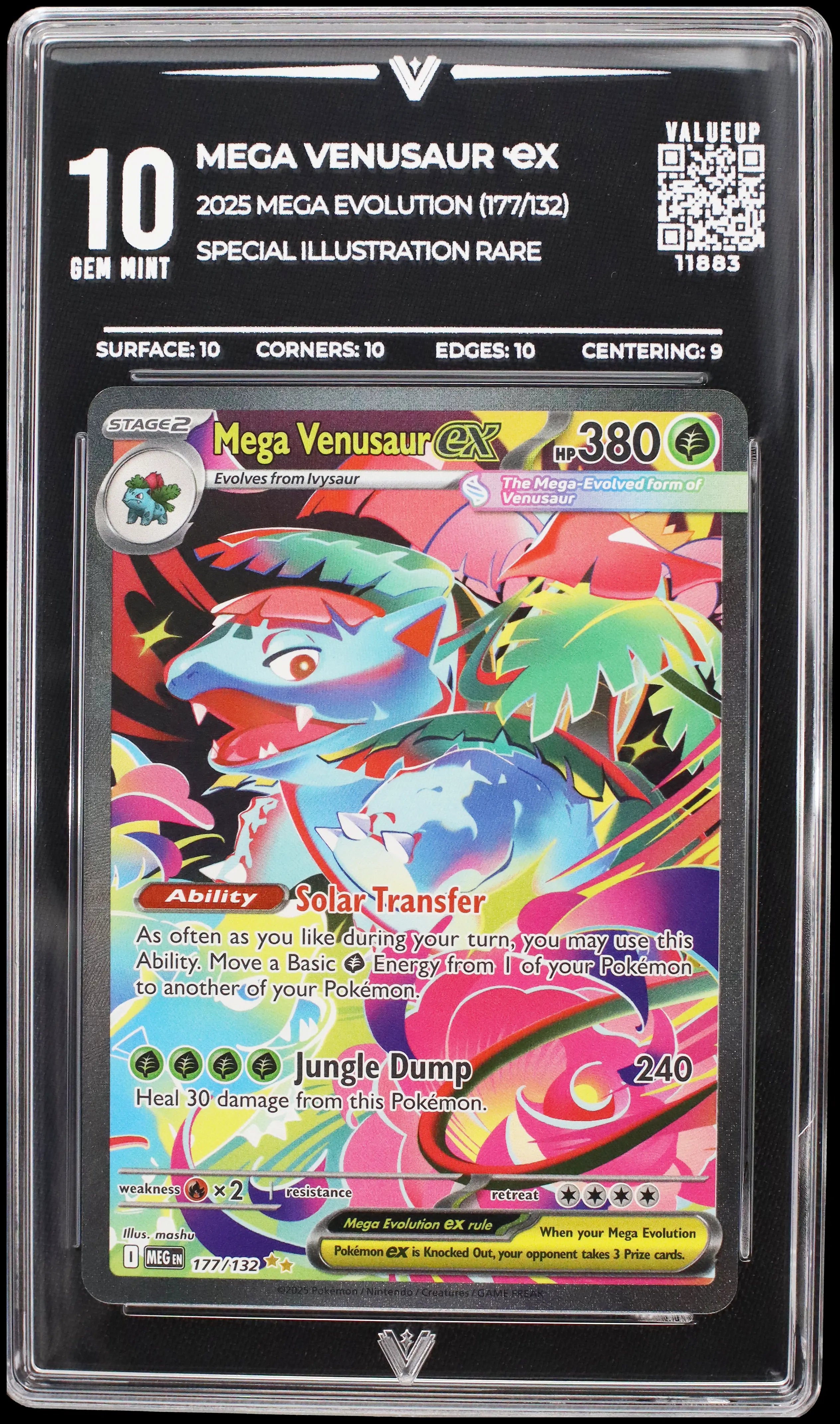 Mega Venusaur Ex (VALUEUP) #11883 (Subasta)