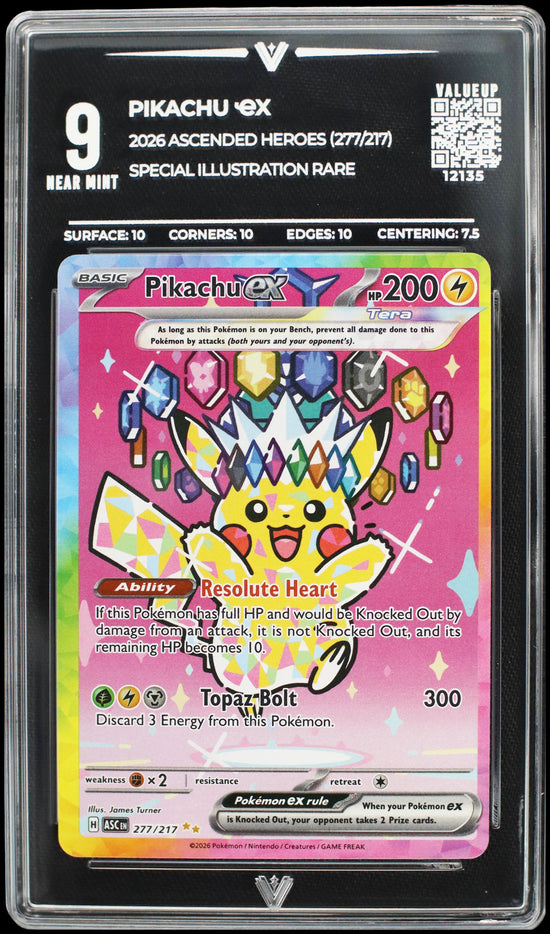 Pikachu Ҽx (VALUEUP) #12135 (Subasta)