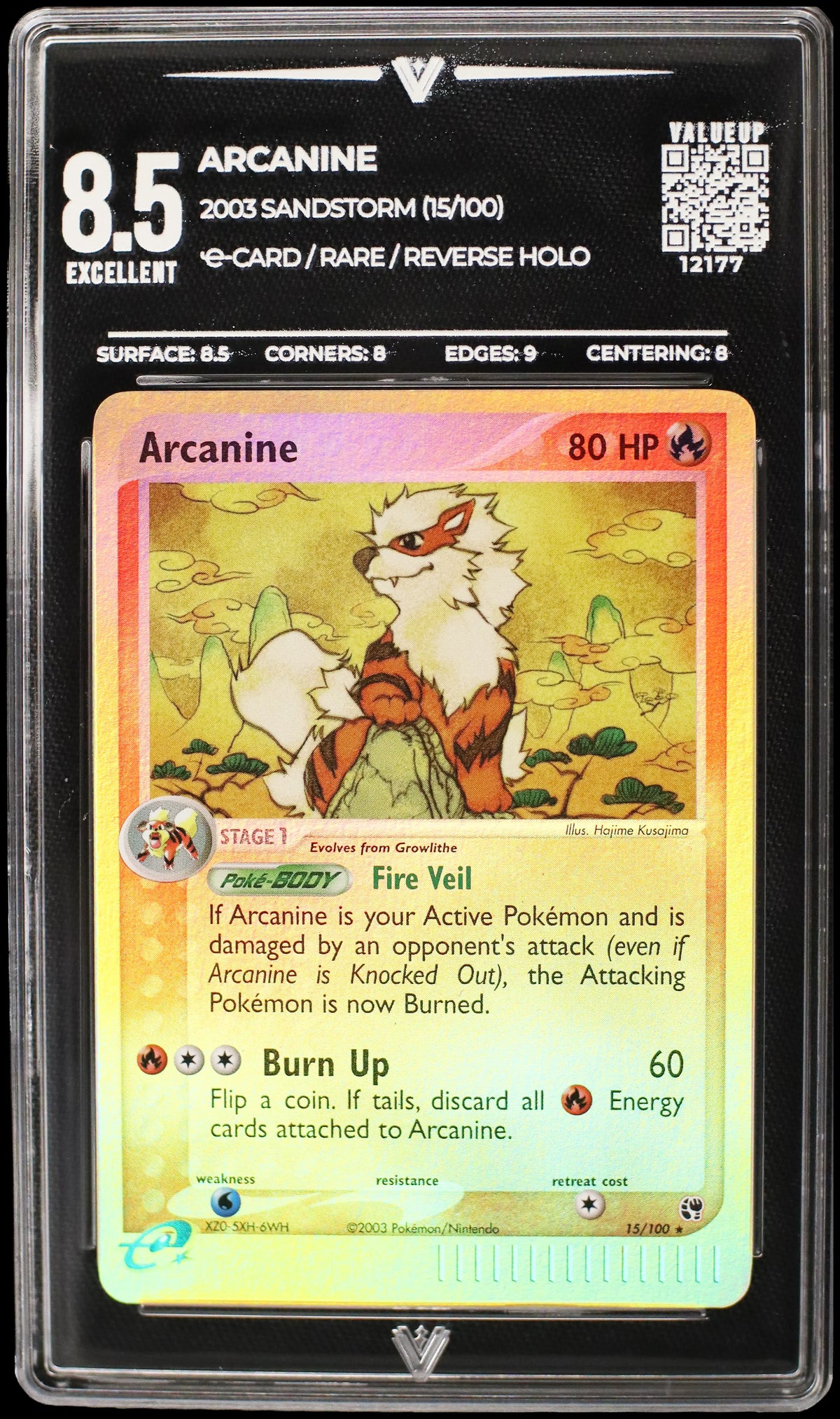 Arcanine (VALUEUP) #12177 (Subasta)