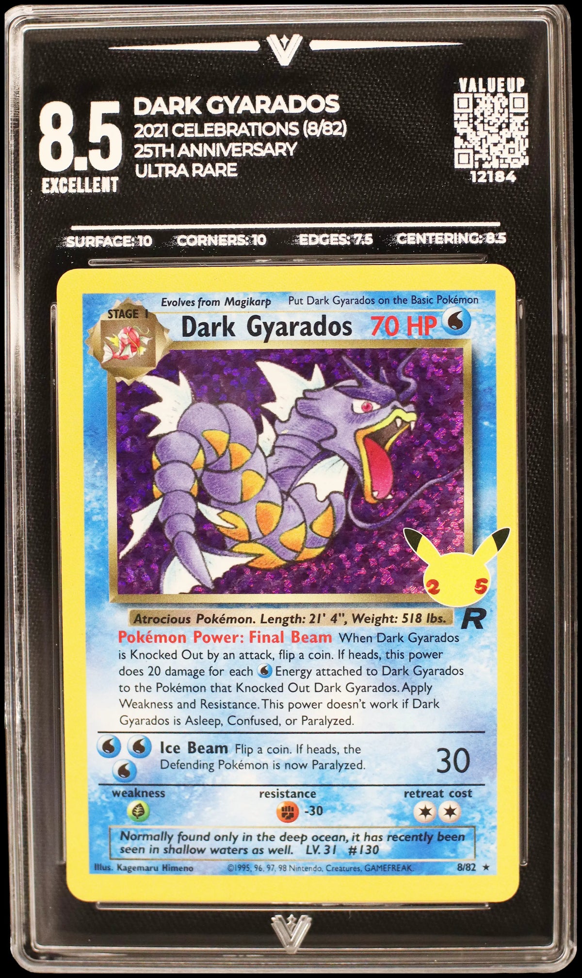 Dark Gyarados (VALUEUP) #12184 (Subasta)