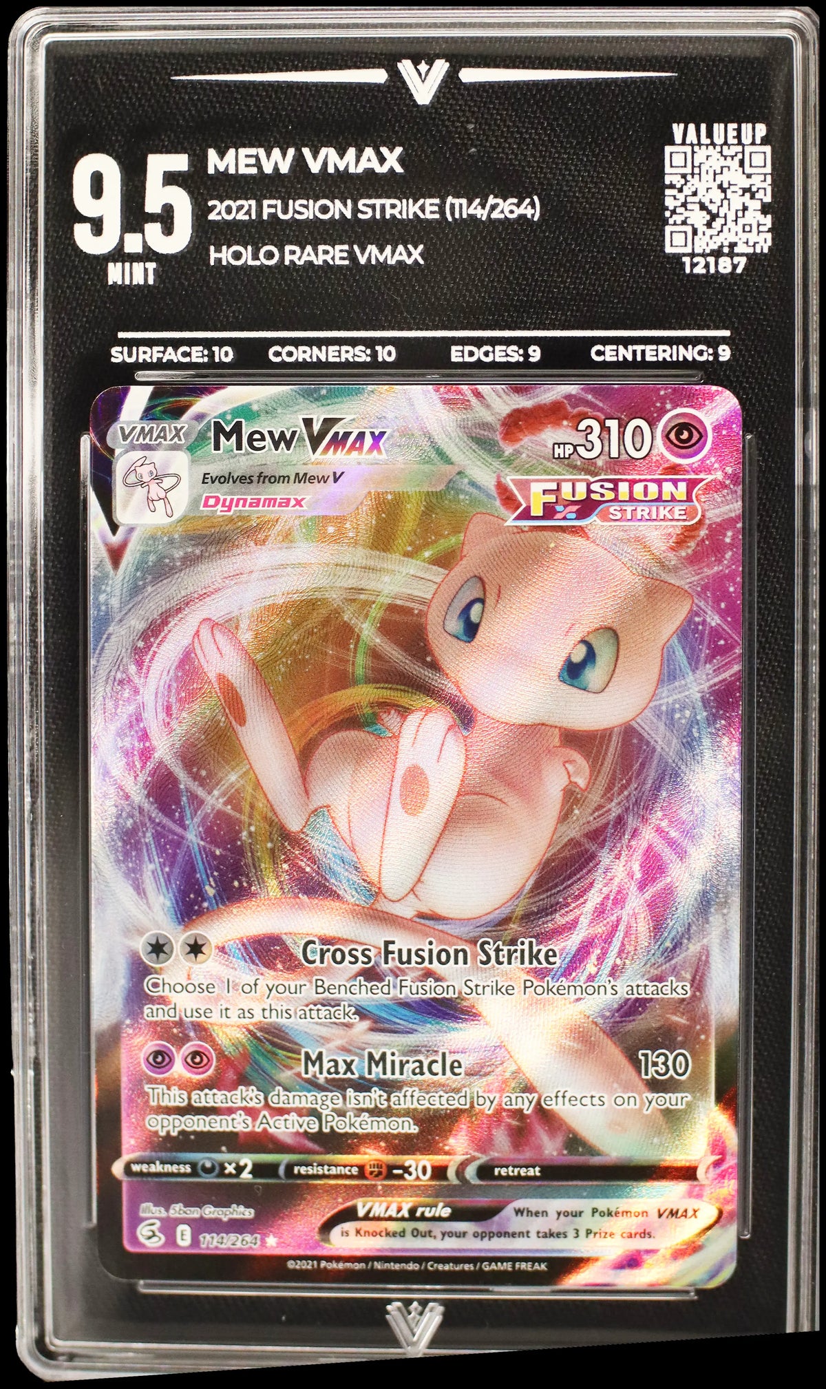 Mew VMAX (VALUEUP) #12187 (Subasta)