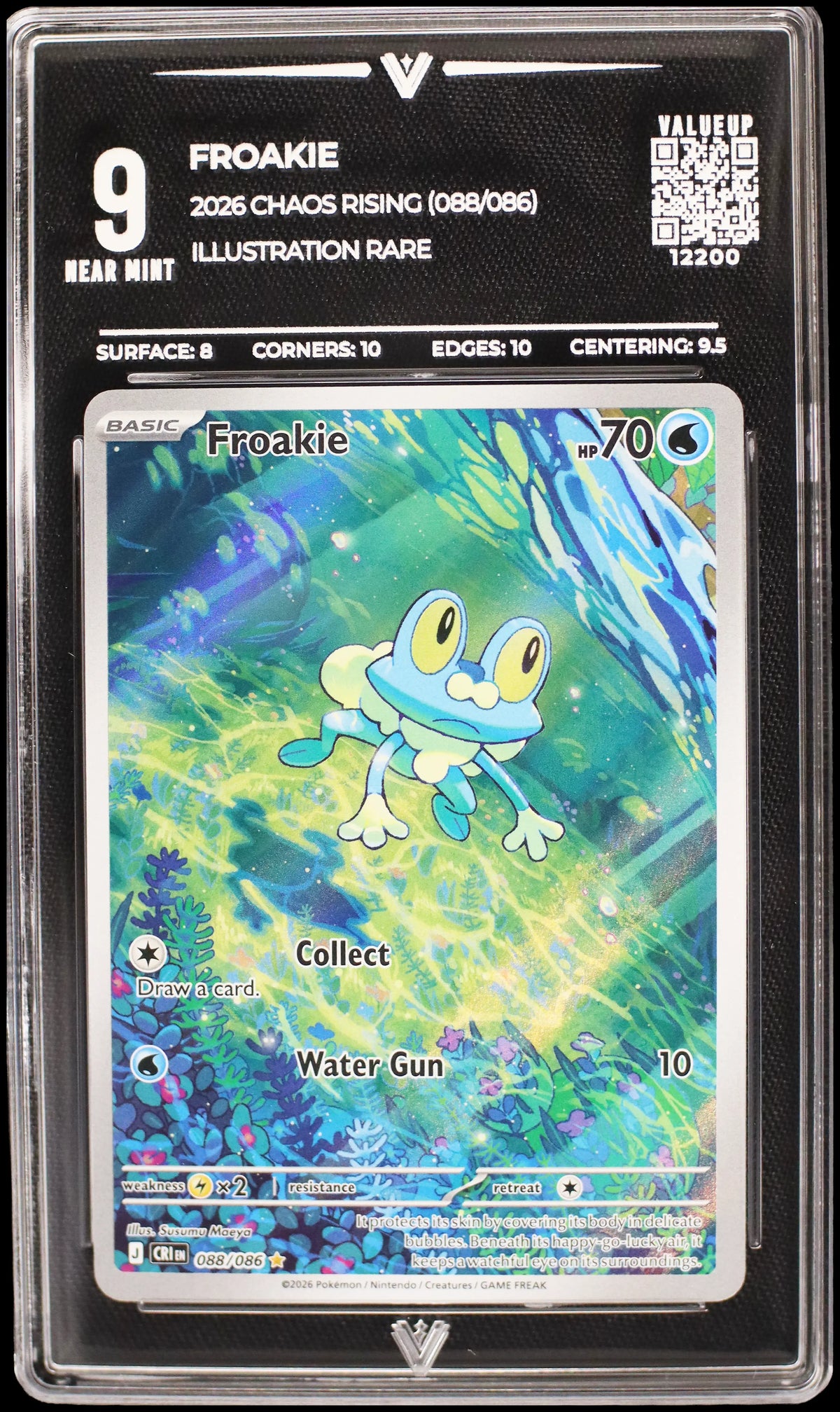 Froakie (VALUEUP) #12200 (Subasta)