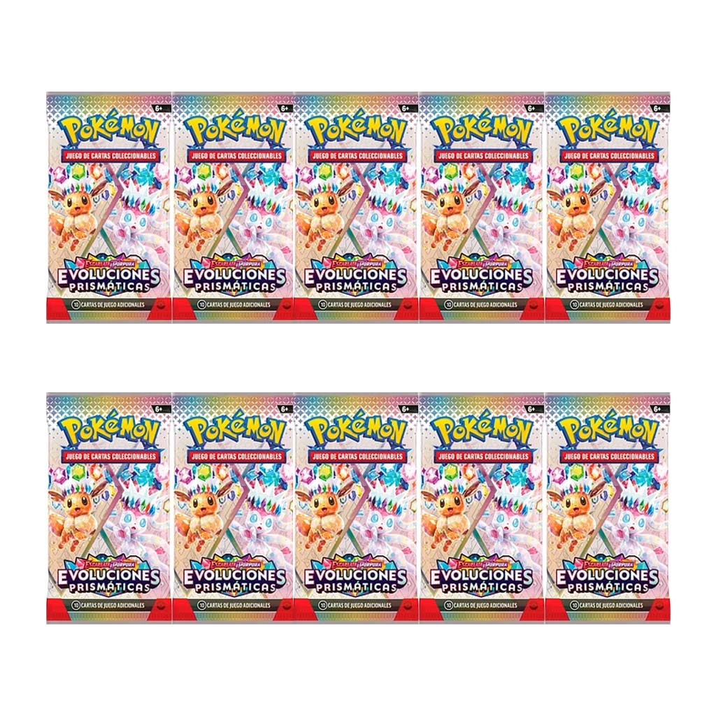 10 Booster Pack - Prismatic Evolutions - Español