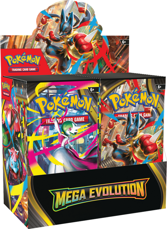 Mega Evolution - Booster Box (Version sin Carta Promo)