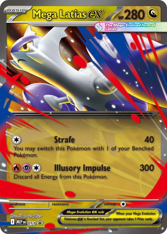 Mega Latias ex MEP 011 (español)