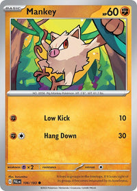 Mankey  106/193