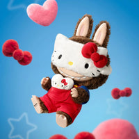 Labubu The Monsters × Hello Kitty (38cm) Vinyl Plush Doll
