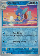 Wartortle 008/165 - Uncommon - Reverse Holo-Kantocards