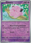 Clefairy 035/165 - Common - Reverse Holo-Kantocards