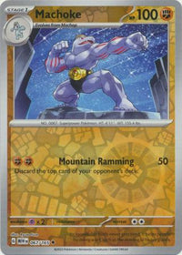 Machoke 067/165 - Uncommon - Reverse Holo-Kantocards