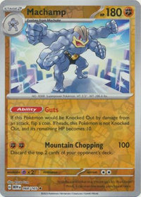 Machamp 068/165 - Rare - Reverse Holo-Kantocards