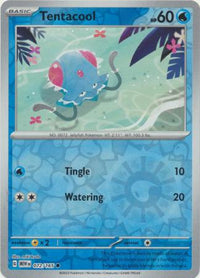 Tentacool 072/165 - Common - Reverse Holo-Kantocards