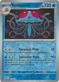 Tentacruel 073/165 - Uncommon - Reverse Holo-Kantocards