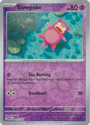 Slowpoke 079/165 - Common - Reverse Holo-Kantocards