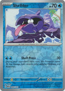 Shellder 090/165 - Common - Reverse Holo-Kantocards