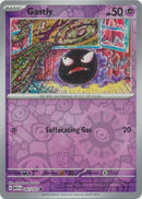 Gastly 092/165 - Common - Reverse Holo-Kantocards