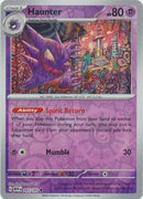 Haunter 093/165 - Uncommon - Reverse Holo-Kantocards