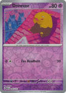 Drowzee 096/165 - Common - Reverse Holo-Kantocards