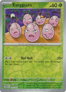 Exeggcute 102/165 - Common - Reverse Holo-Kantocards