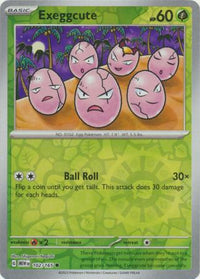 Exeggcute 102/165 - Common - Reverse Holo-Kantocards