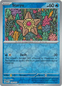 Staryu 120/165 - Common - Reverse Holo-Kantocards