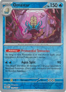 Omastar 139/165 - Rare - Reverse Holo-Kantocards