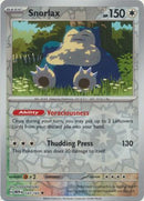 Snorlax 143/165 - Uncommon - Reverse Holo-Kantocards