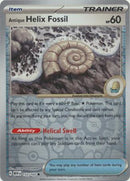 Antique Helix Fossil 153/165 - Common - Reverse Holo-Kantocards