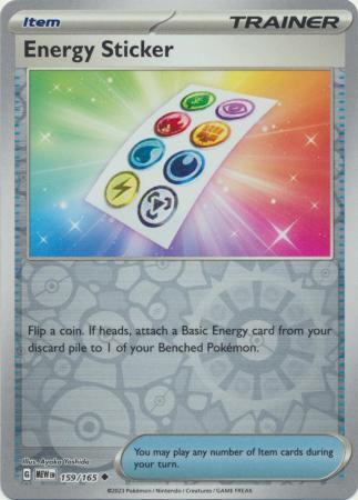 Energy Sticker 159/165 - Uncommon - Reverse Holo