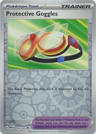 Protective Goggles 164/165 - Uncommon - Reverse Holo