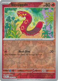 Sizzlipede 036/162 - Common - Reverse Holo-Kantocards