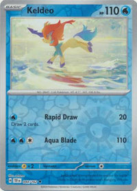 Keldeo 044/162 - Uncommon - Reverse Holo-Kantocards