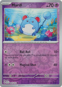 Marill 064/162 - Common - Reverse Holo-Kantocards