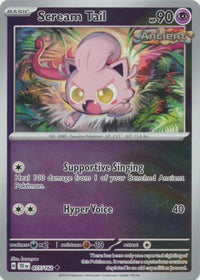 Scream Tail 077/162 - Uncommon - Reverse Holo-Kantocards