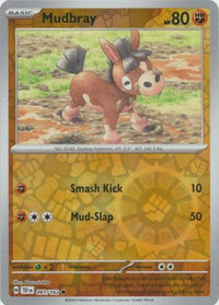 Mudbray 091/162 - Common - Reverse Holo-Kantocards