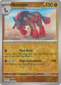 Mudsdale - 092/162 092/162 - Uncommon - Reverse Holo-Kantocards