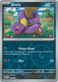 Ekans 100/162 - Common - Reverse Holo-Kantocards