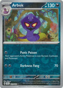Arbok 101/162 - Common - Reverse Holo-Kantocards