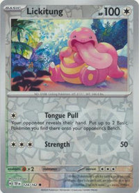Lickitung 124/162 - Common - Reverse Holo-Kantocards