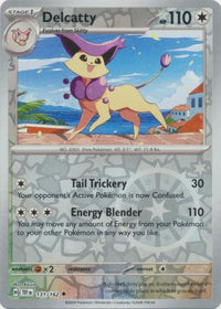 Delcatty 131/162 - Uncommon - Reverse Holo-Kantocards