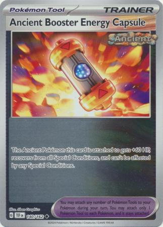 Ancient Booster Energy Capsule  140/162 - Uncommon - Reverse Holo (español)