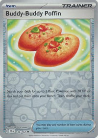 Buddy-Buddy Poffin 144/162 - Uncommon - Reverse Holo-Kantocards