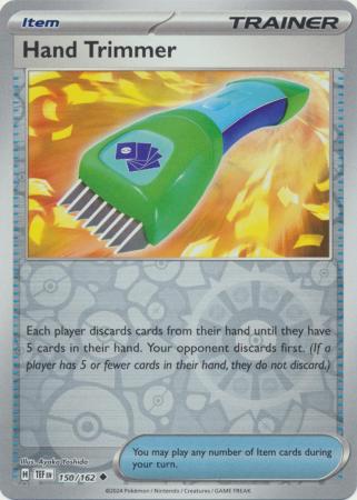 Hand Trimmer  150/162 - Uncommon - Reverse Holo