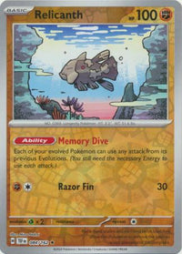 Relicanth - 084/162 084/162 - Rare - Reverse Holo-Kantocards