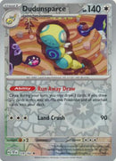 Dudunsparce 129/162 - Rare - Reverse Holo-Kantocards