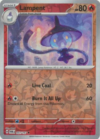 Lampent  037/167 - Common - Reverse Holo